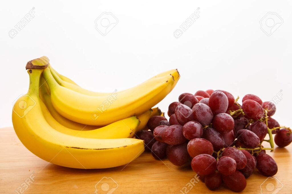 Bananas and Grapes