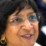 Premio Nobel de la paz fue para Navanethem «Navi» Pillay