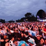 Miles de personas en el Bienestar Fest en Palermo